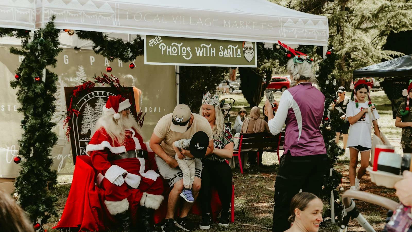 Christmas at Haig Park Village Markets